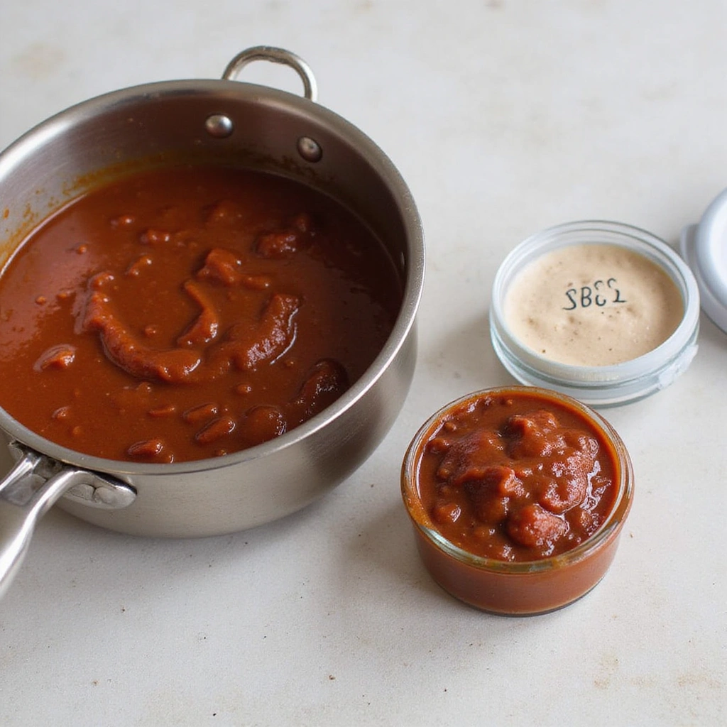 Sweet and Spicy BBQ Sauce Recipe That Pairs with Everything - Step 7: Cool and Store Sauce
