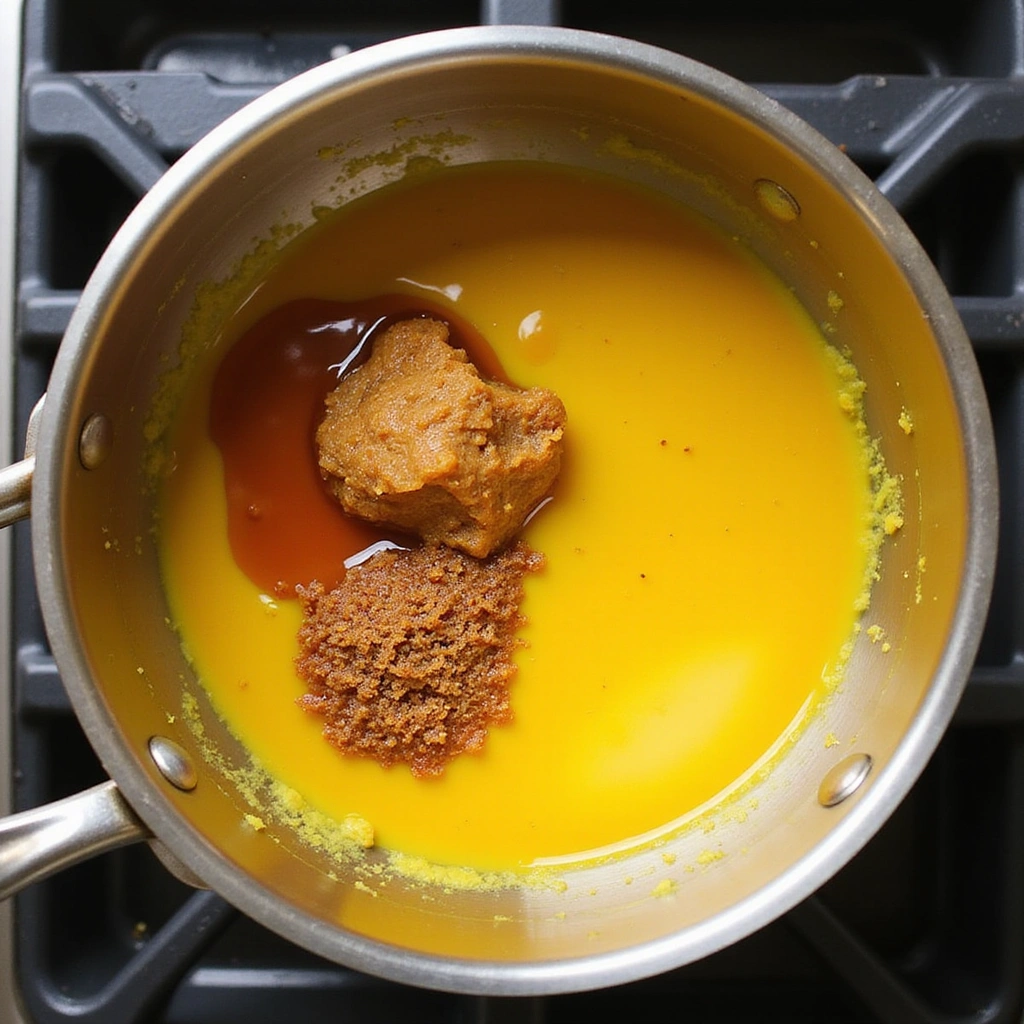 Tangy Mustard-Based BBQ Sauce Recipe from the South - Step 3: Add Sweetness