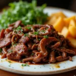 Tender Rump Roast Crock Pot BBQ Shredded Beef Recipe
