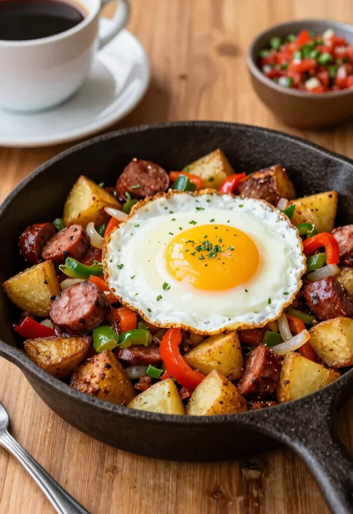 10 Chorizo Dinner Recipes with Bold Savory Flavor - 2. Chorizo and Potato Hash 1
