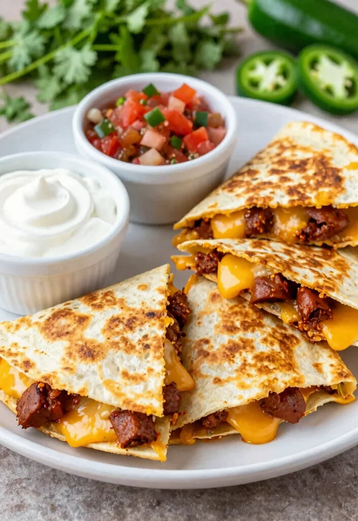 10 Chorizo Dinner Recipes with Bold Savory Flavor - 6. Chorizo Quesadillas 1
