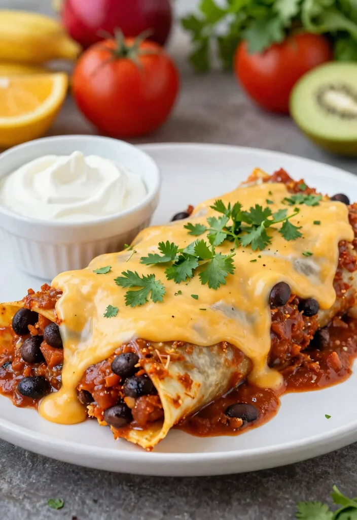 10 Chorizo Dinner Recipes with Bold Savory Flavor - 9. Chorizo and Black Bean Enchiladas 1