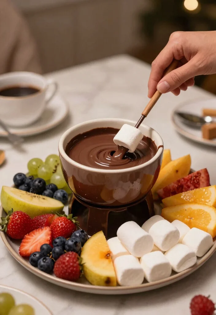 10 Date Night Dinner Recipes for a Special Evening In - 10. Chocolate Fondue 1