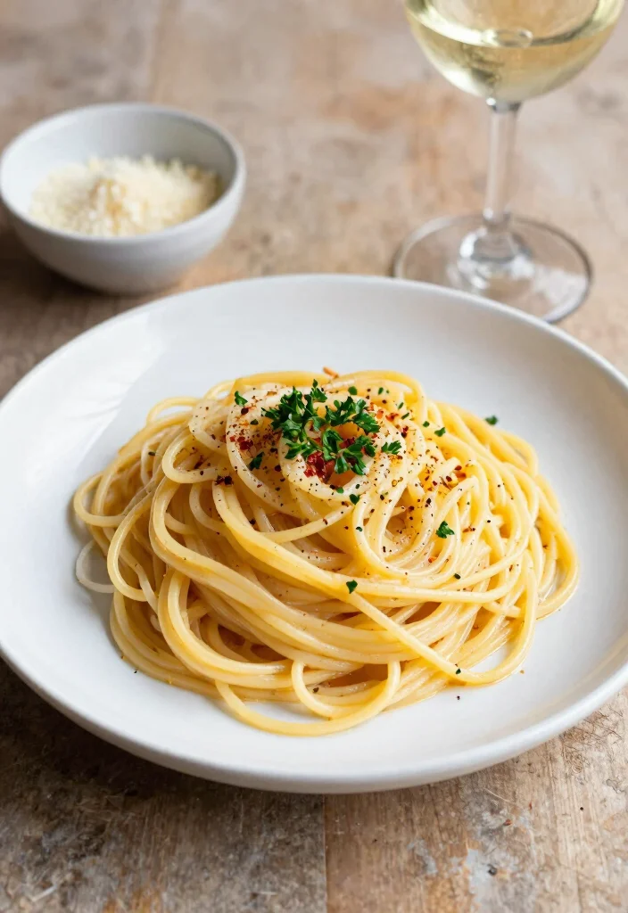 10 Date Night Dinner Recipes for a Special Evening In - 7. Spaghetti Aglio e Olio 1