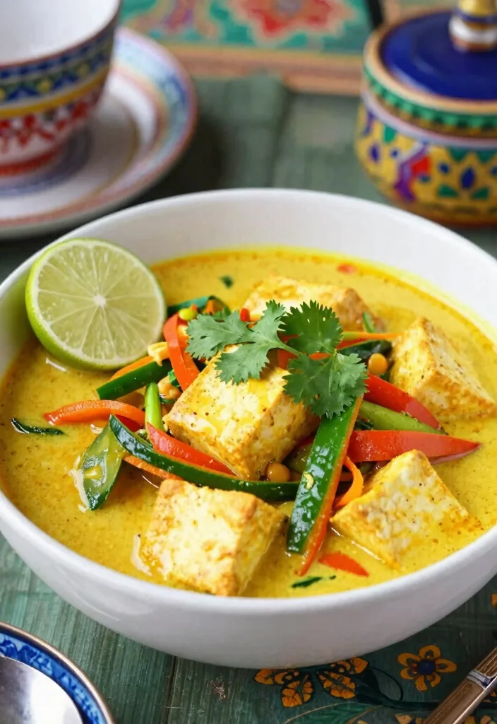 10 Date Night Dinner Recipes for a Special Evening In - 8. Thai Coconut Curry with Tofu 1