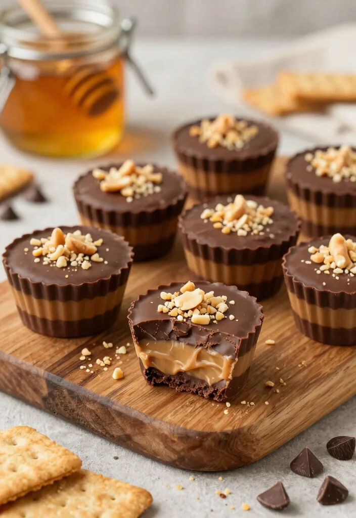 10 Dessert Cup Recipes for Easy No Bake Entertaining 1 10 Dessert Cup Recipes for Easy No Bake Entertaining - 1. No Bake Chocolate Peanut Butter Cups 1
