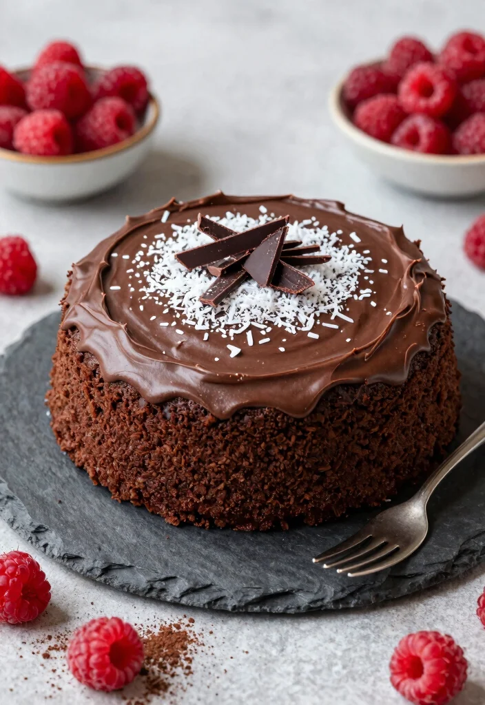 10 Keto Cake Recipes for Low Carb Baking Success - 4. Coconut Flour Chocolate Cake 1