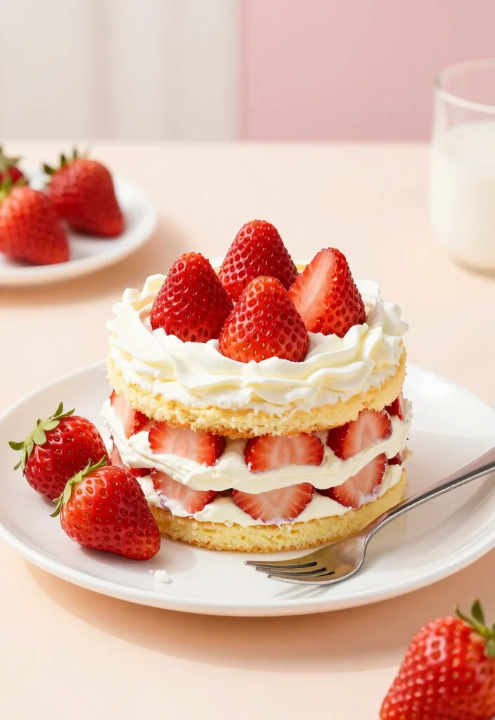 10 Keto Cake Recipes for Low Carb Baking Success - 5. Strawberry Shortcake 1