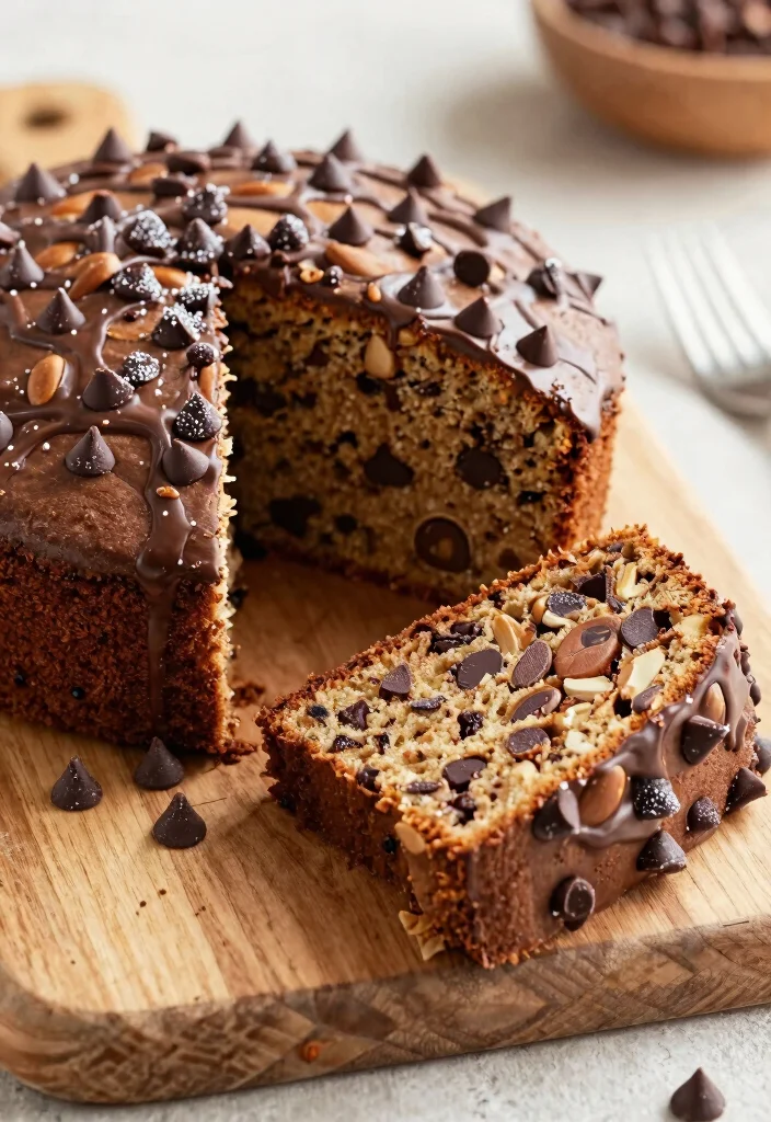 10 Keto Cake Recipes for Low Carb Baking Success - 9. Chocolate Chip Almond Cake 1