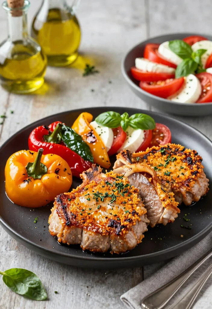 10 Keto Pork Chop Recipes for Juicy Weeknight Dinners - 4. Italian Herb Crusted Pork Chops 1