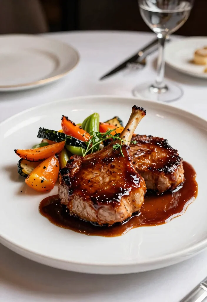 10 Keto Pork Chop Recipes for Juicy Weeknight Dinners - 7. Balsamic Glazed Pork Chops 1