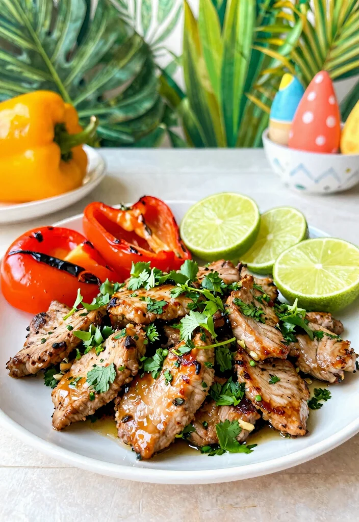 10 Keto Pork Chop Recipes for Juicy Weeknight Dinners - 9. Zesty Lime and Cilantro Pork Chops 1