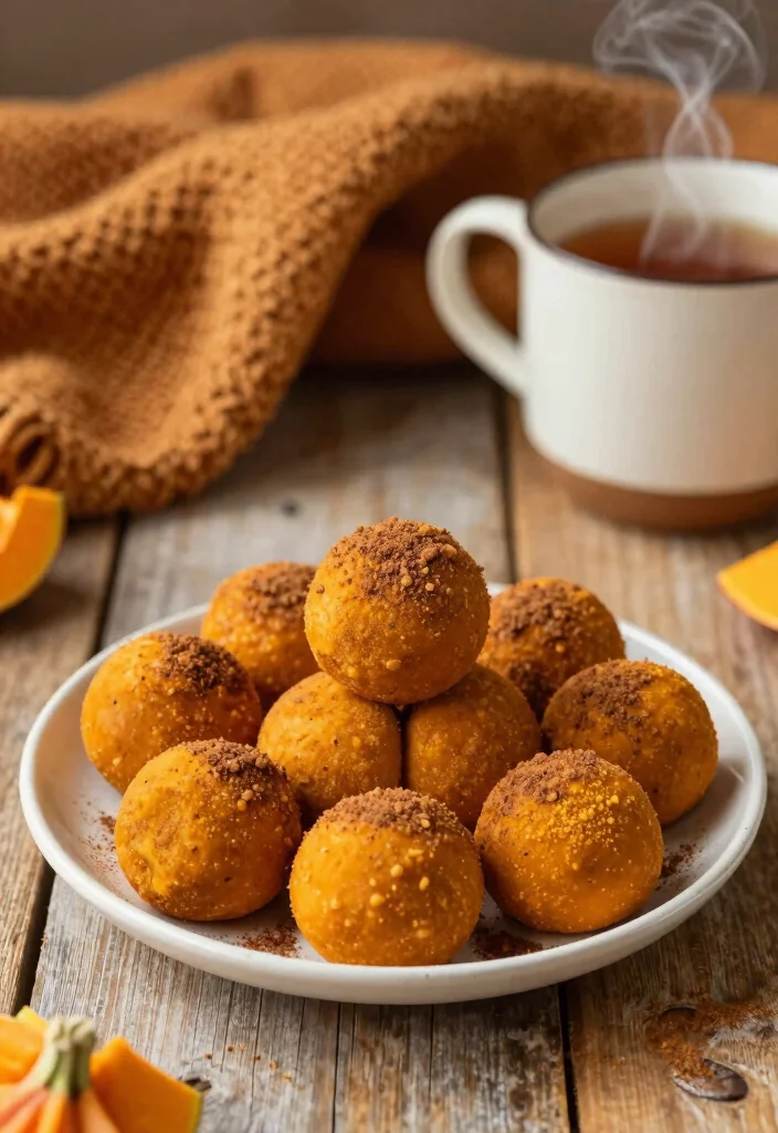 10 Keto Pumpkin Recipes for Cozy Low Carb Comfort - 4. Pumpkin Spice Fat Bombs 1