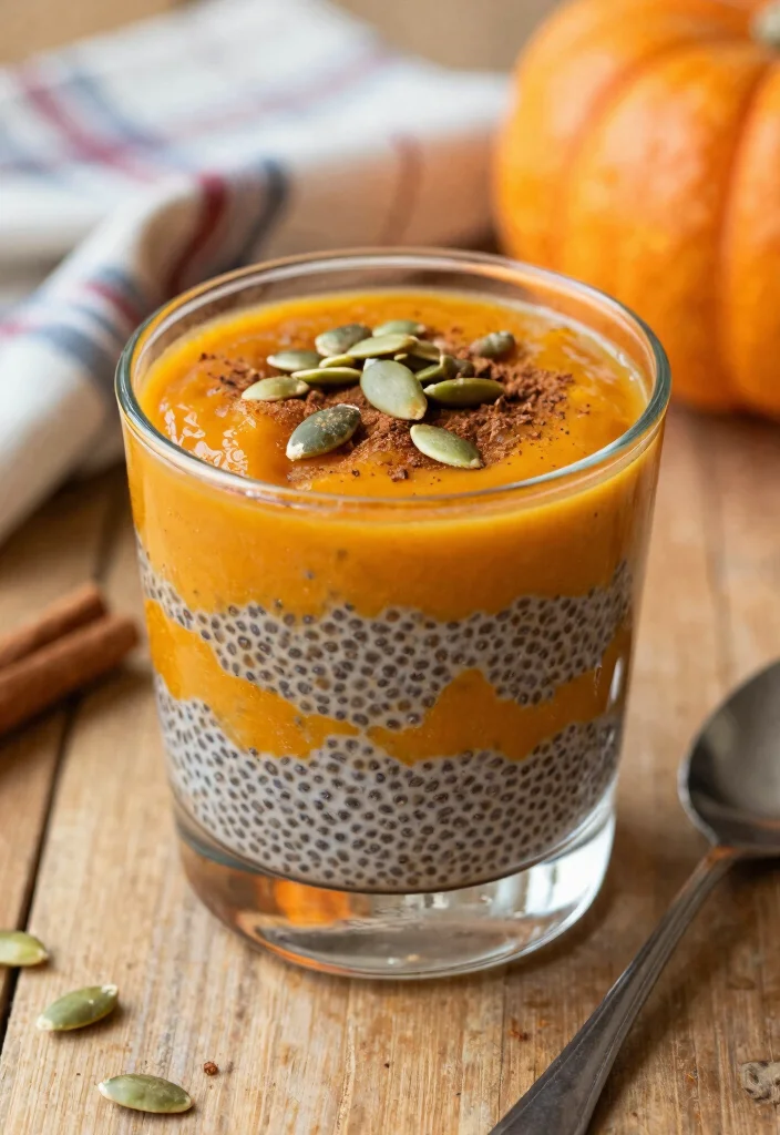 10 Keto Pumpkin Recipes for Cozy Low Carb Comfort - 6. Pumpkin Spice Chia Pudding 1