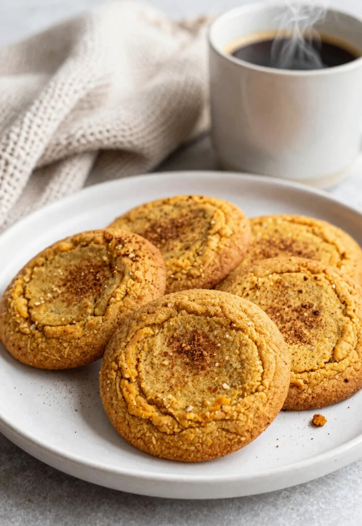 10 Keto Pumpkin Recipes for Cozy Low Carb Comfort - 7. Keto Pumpkin Spice Cookies 1