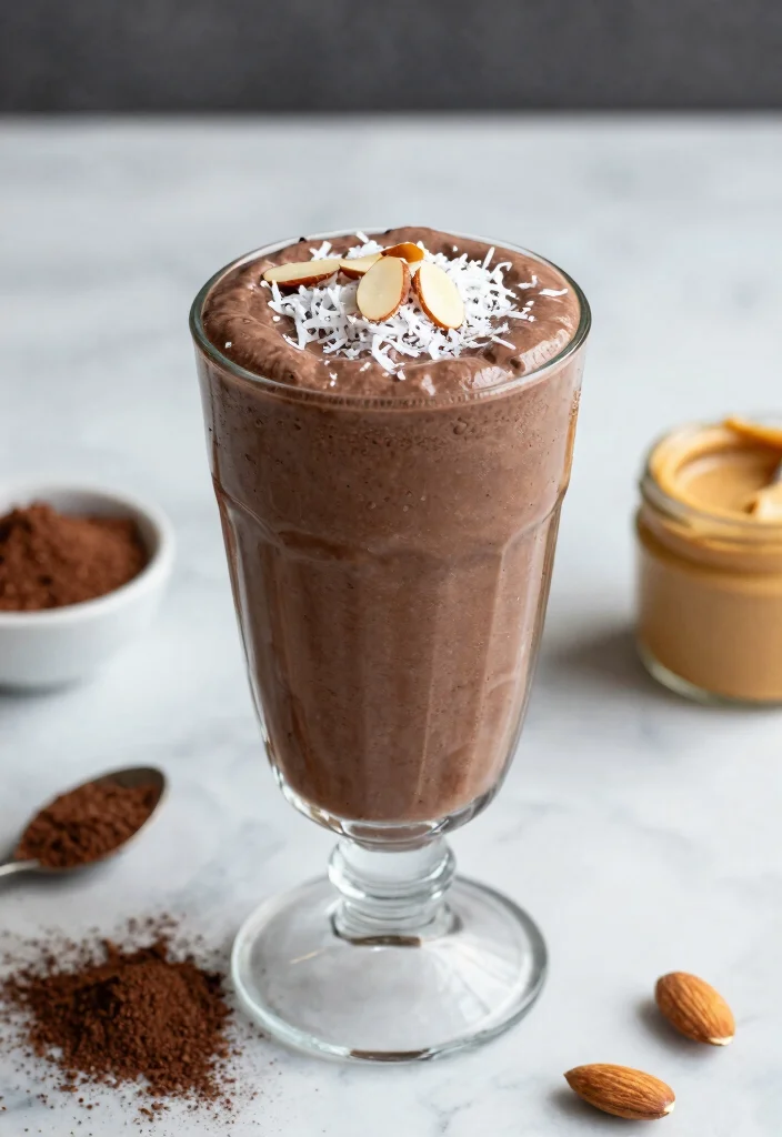 10 Keto Smoothie Recipes for Quick Low Carb Fuel 56 10 Keto Smoothie Recipes for Quick Low Carb Fuel - 6. Almond Joy Keto Smoothie 1