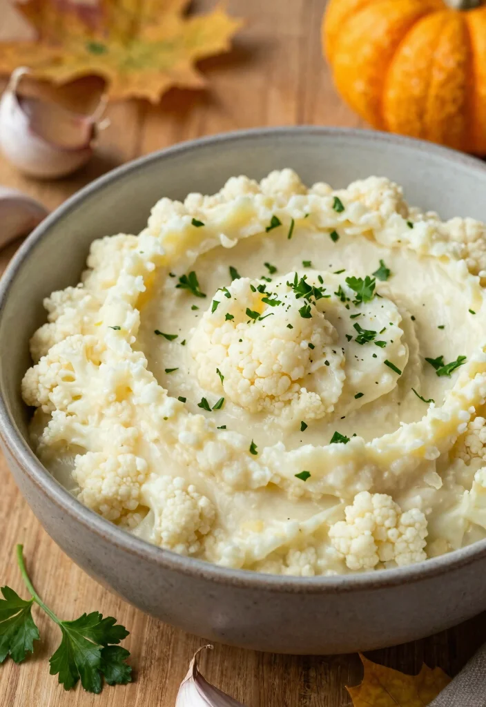 10 Keto Thanksgiving Recipes for a Low Carb Holiday Table 1 10 Keto Thanksgiving Recipes for a Low Carb Holiday Table - 1. Creamy Garlic Mashed Cauliflower 1