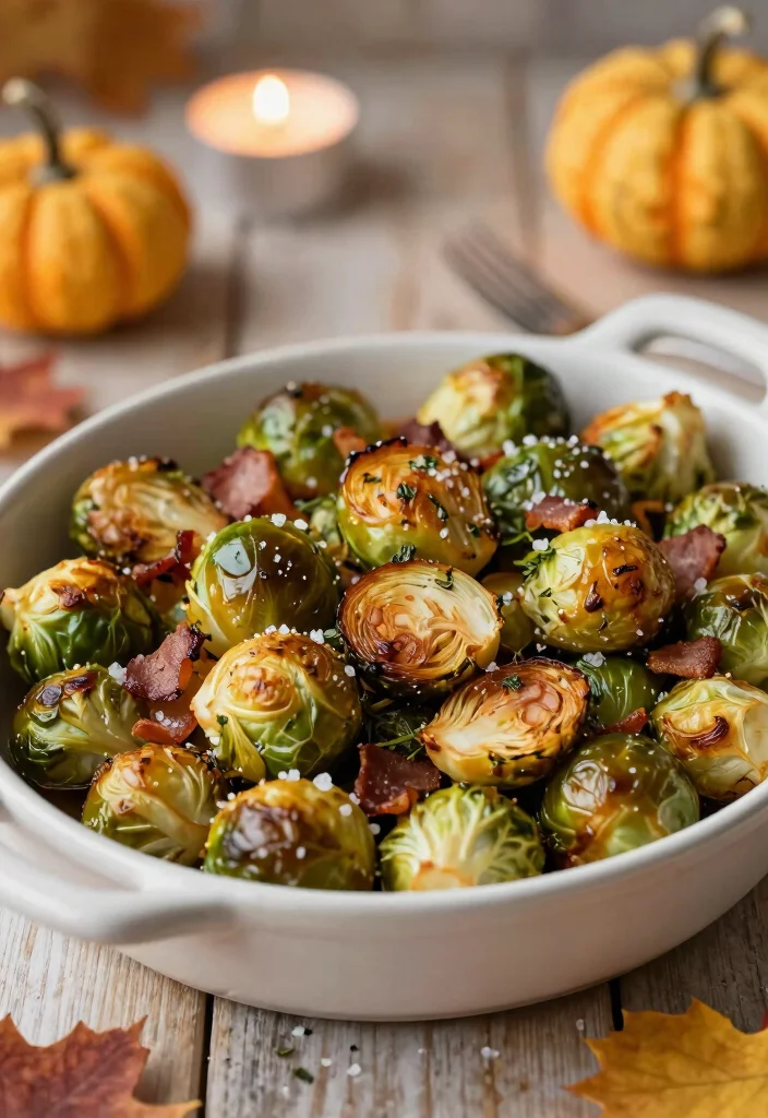 10 Keto Thanksgiving Recipes for a Low Carb Holiday Table 12 10 Keto Thanksgiving Recipes for a Low Carb Holiday Table - 2. Roasted Brussels Sprouts with Bacon 1