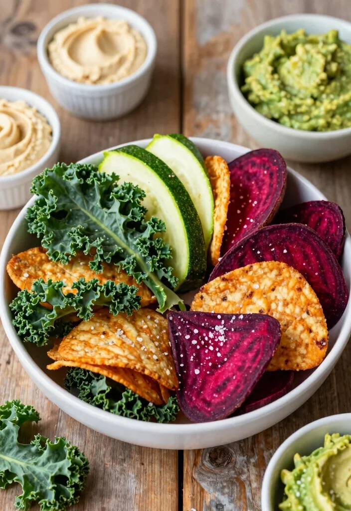 10 Vegan Air Fryer Recipes for Quick Crispy Results 23 10 Vegan Air Fryer Recipes for Quick Crispy Results - 3. Air Fryer Veggie Chips 1