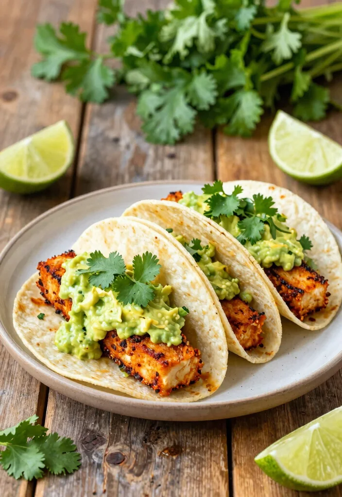10 Vegan Taco Recipes for Fun Weeknight Meals - 6. Tempeh Tacos with Avocado Cream 1