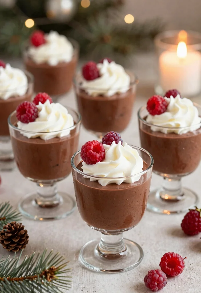 12 Christmas Dinner Recipes for a Festive Holiday Table - 12. Vegan Chocolate Mousse 1