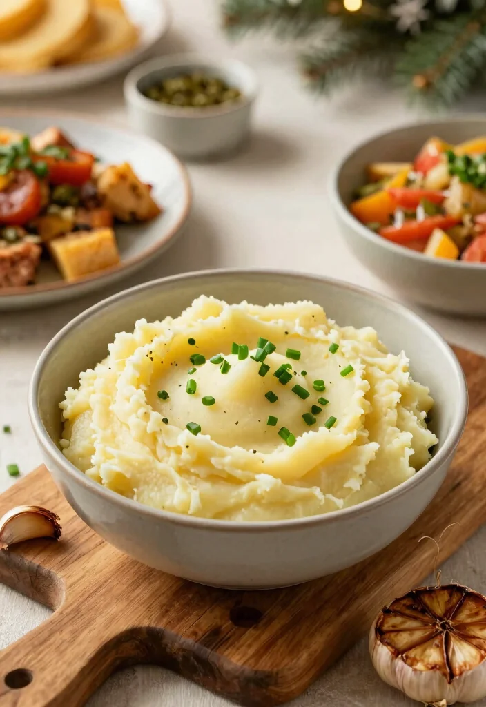 12 Christmas Dinner Recipes for a Festive Holiday Table - 6. Vegan Mashed Potatoes 1
