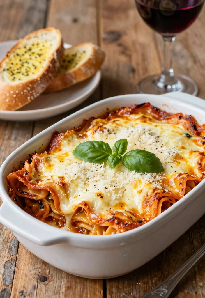 12 Cozy Dinner Recipes for Warm Comforting Nights - 11. Baked Ziti with Spinach and Ricotta 1
