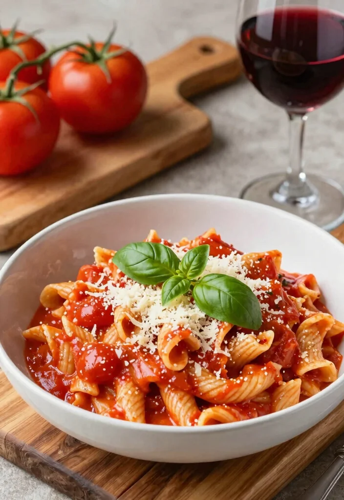 12 Cozy Dinner Recipes for Warm Comforting Nights - 3. One-Pot Creamy Tomato Basil Pasta 1