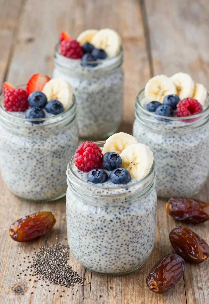 12 Date Dessert Recipes for Naturally Sweet Treats 111 12 Date Dessert Recipes for Naturally Sweet Treats - 11. Date and Chia Seed Pudding 1