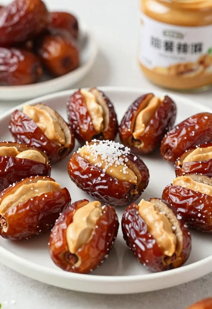 12 Date Dessert Recipes for Naturally Sweet Treats 89 12 Date Dessert Recipes for Naturally Sweet Treats - 9. Date and Peanut Butter Stuffed Dates 1