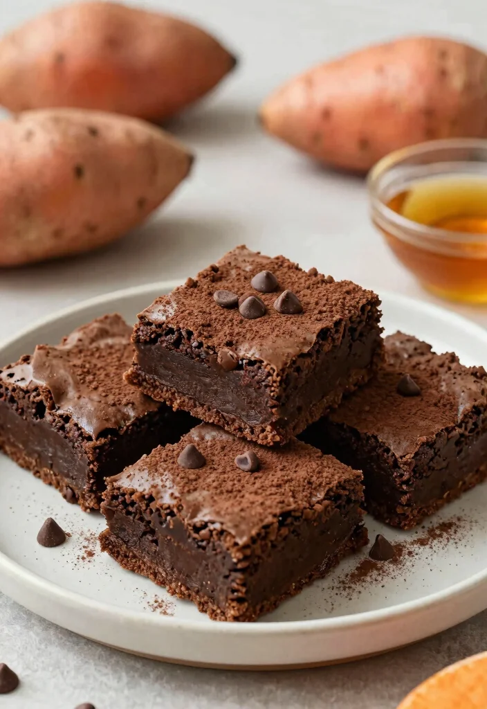 12 Dessert Bar Recipes for Easy Slice and Serve Sweets - 10. Sweet Potato Brownie Bars 1