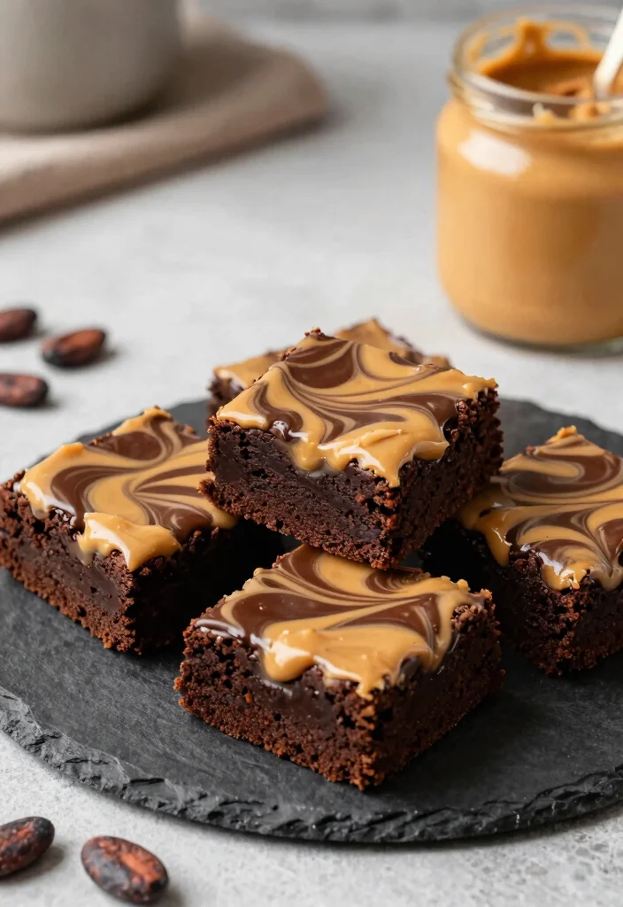 12 Dessert Bar Recipes for Easy Slice and Serve Sweets - 2. Peanut Butter Swirl Brownie Bars 1