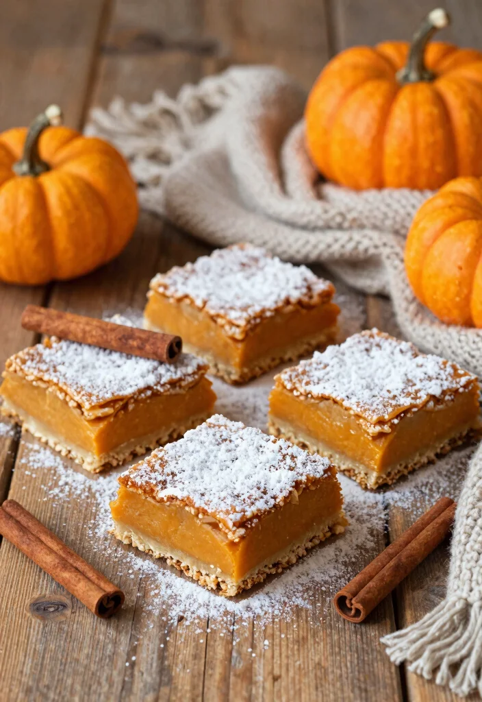 12 Dessert Bar Recipes for Easy Slice and Serve Sweets - 7. Pumpkin Spice Bars 1