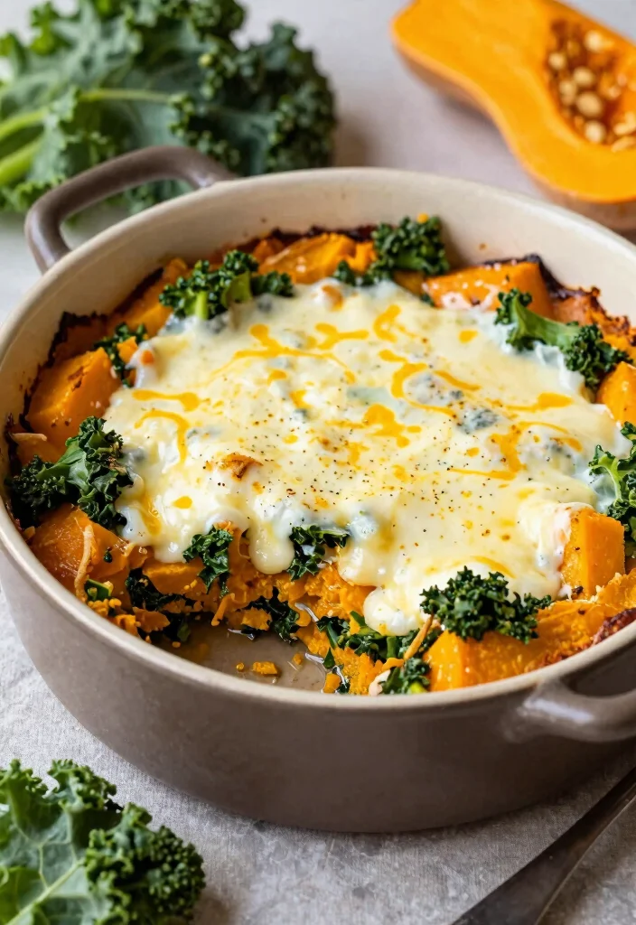 12 Easy Dinner Casserole Recipes for Busy Weeknights 111 12 Easy Dinner Casserole Recipes for Busy Weeknights - 11. Butternut Squash and Kale Casserole 1