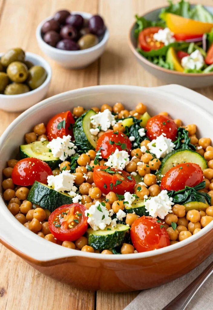 12 Easy Dinner Casserole Recipes for Busy Weeknights 12 12 Easy Dinner Casserole Recipes for Busy Weeknights - 2. Mediterranean Chickpea Casserole 1