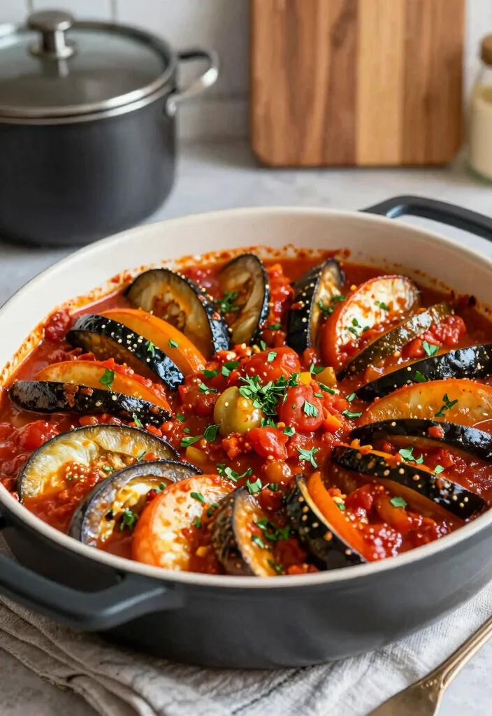 12 Easy Dinner Food Recipes for Quick Home Cooking 122 12 Easy Dinner Food Recipes for Quick Home Cooking - 12. One-Pan Ratatouille 1