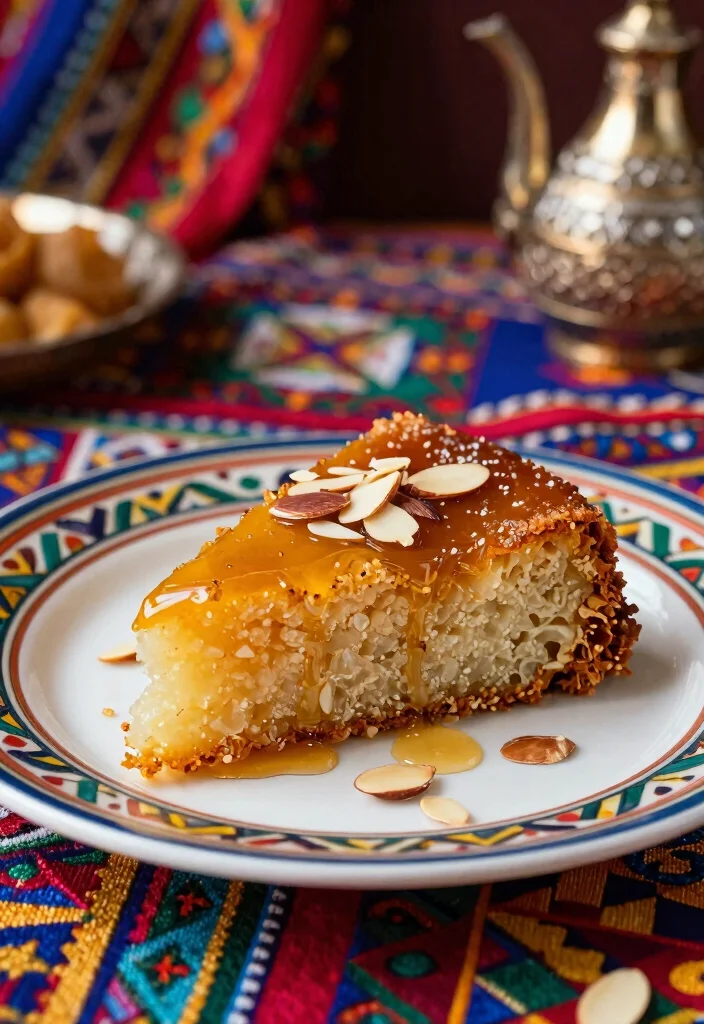 12 Eid Dessert Recipes for a Festive Celebration Table 100 12 Eid Dessert Recipes for a Festive Celebration Table - 10. Semolina Cake with Syrup 1