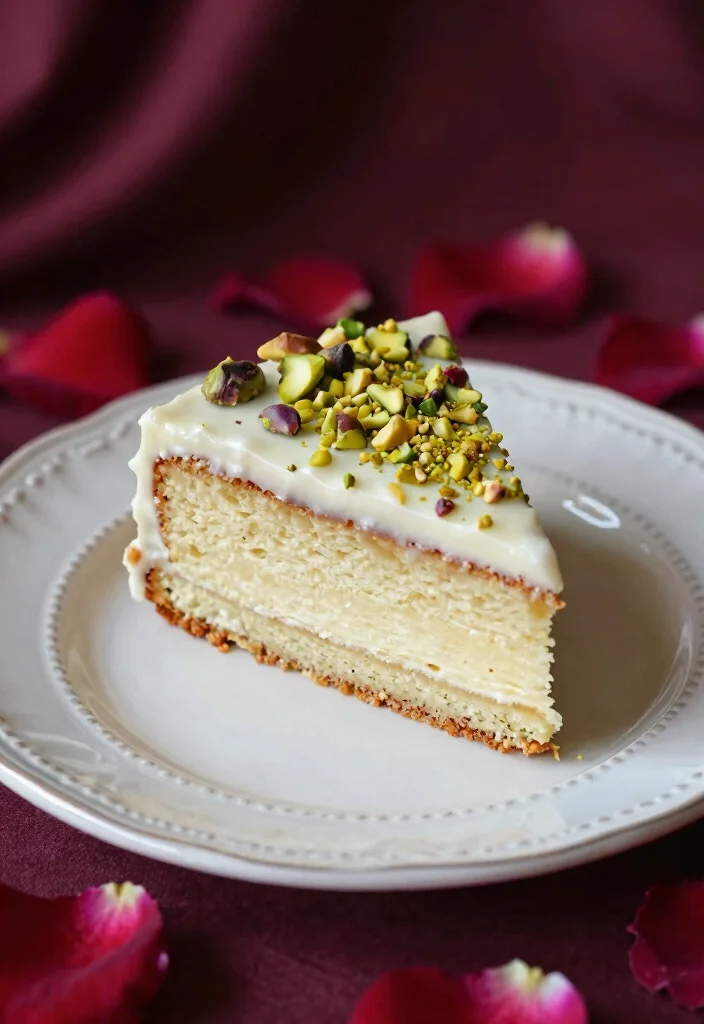 12 Eid Dessert Recipes for a Festive Celebration Table 111 12 Eid Dessert Recipes for a Festive Celebration Table - 11. Persian Love Cake 1