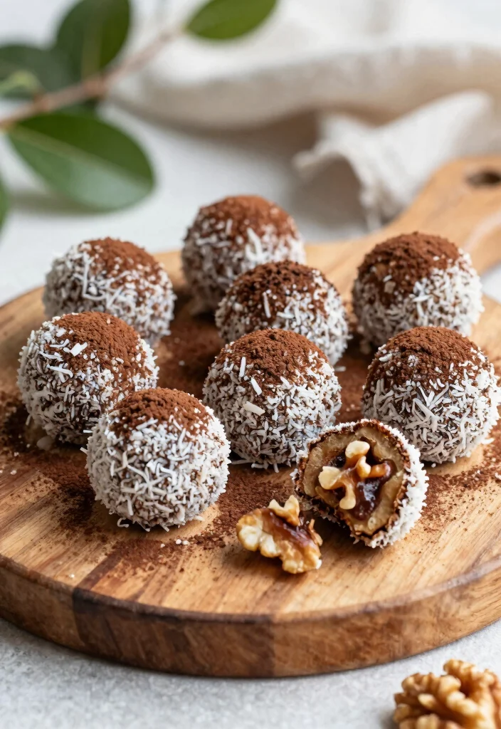 12 Eid Dessert Recipes for a Festive Celebration Table 122 12 Eid Dessert Recipes for a Festive Celebration Table - 12. Date and Walnut Truffles 1