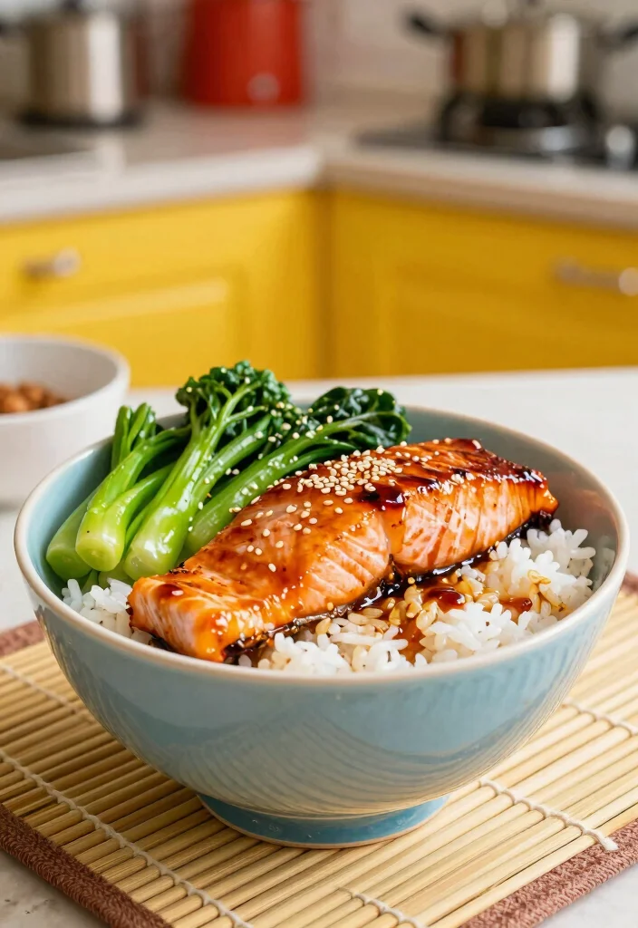 12 Fish Dinner Recipes for Simple Healthy Meals 122 12 Fish Dinner Recipes for Simple Healthy Meals - 12. Teriyaki Salmon Rice Bowls 1