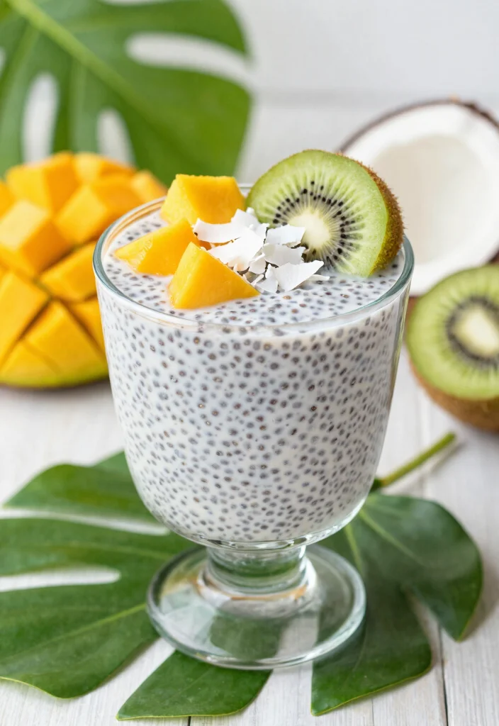 12 Healthy Breakfast Recipes to Start the Day Right 100 12 Healthy Breakfast Recipes to Start the Day Right - 10. Coconut Chia Seed Pudding 1