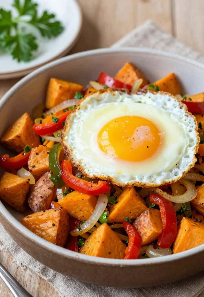 12 Healthy Breakfast Recipes to Start the Day Right 45 12 Healthy Breakfast Recipes to Start the Day Right - 5. Sweet Potato Hash 1