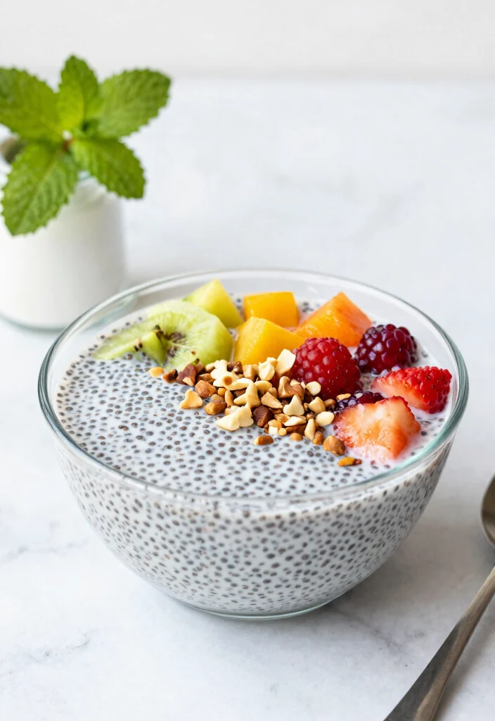 12 Healthy Breakfast Recipes to Start the Day Right 56 12 Healthy Breakfast Recipes to Start the Day Right - 6. Chia Seed Pudding 1