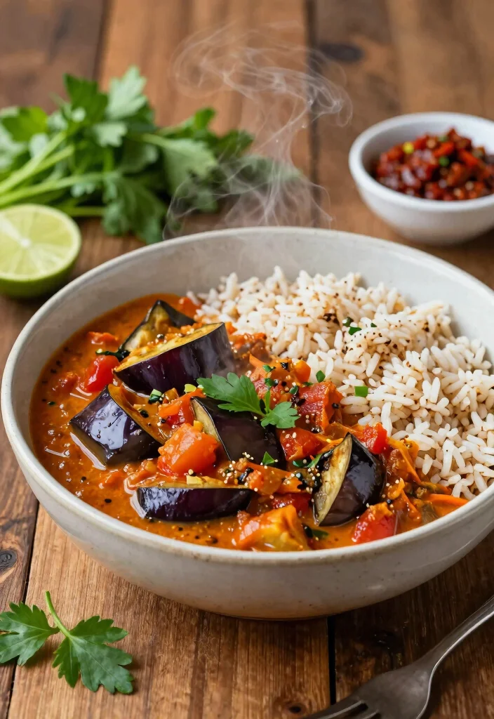 12 Healthy Eggplant Recipes for Flavorful Plant-Based Dishes 34 12 Healthy Eggplant Recipes for Flavorful Plant-Based Dishes - 4. Eggplant Curry 1