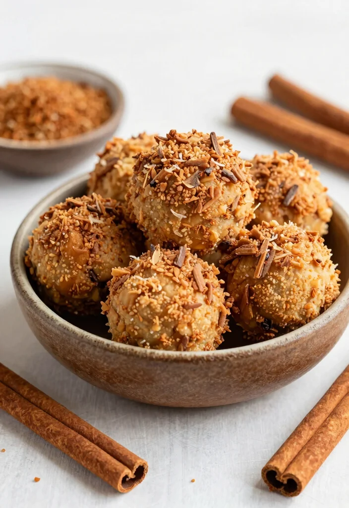 12 Healthy Recipes for Diabetics with Smart Ingredient Swaps 122 12 Healthy Recipes for Diabetics with Smart Ingredient Swaps - 12. Cinnamon Coconut Snacks 1