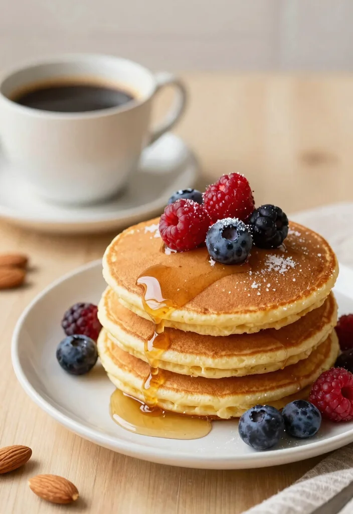 12 Healthy Recipes for Diabetics with Smart Ingredient Swaps 34 12 Healthy Recipes for Diabetics with Smart Ingredient Swaps - 4. Coconut Flour Pancakes 1