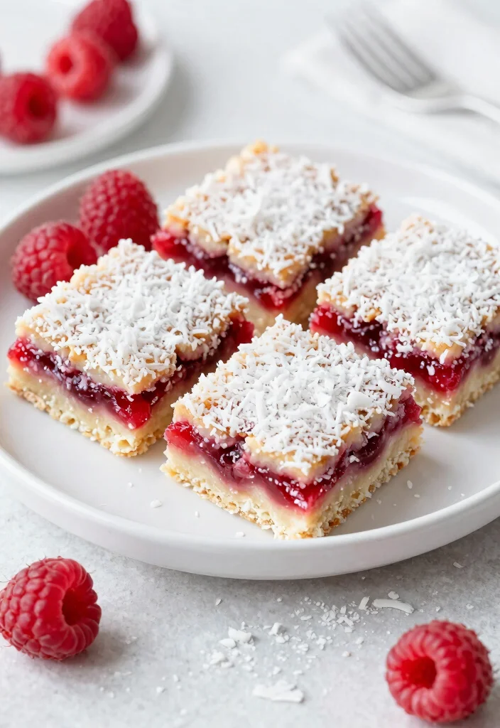12 Healthy Recipes for Diabetics with Smart Ingredient Swaps 67 12 Healthy Recipes for Diabetics with Smart Ingredient Swaps - 7. Raspberry Coconut Bars 1