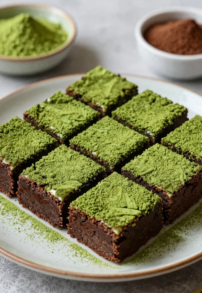 12 Healthy Recipes for Diabetics with Smart Ingredient Swaps 89 12 Healthy Recipes for Diabetics with Smart Ingredient Swaps - 9. Matcha Green Tea Brownies 1