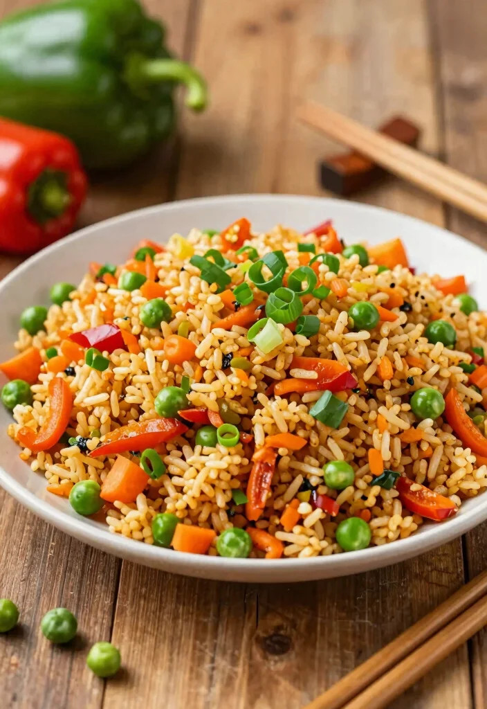 12 Healthy Rice Recipes for Easy Balanced Meals - 3. Veggie-Packed Fried Rice 1