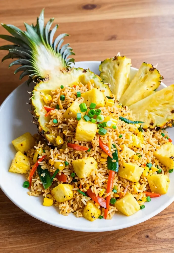12 Healthy Rice Recipes for Easy Balanced Meals - 7. Thai Pineapple Fried Rice 1